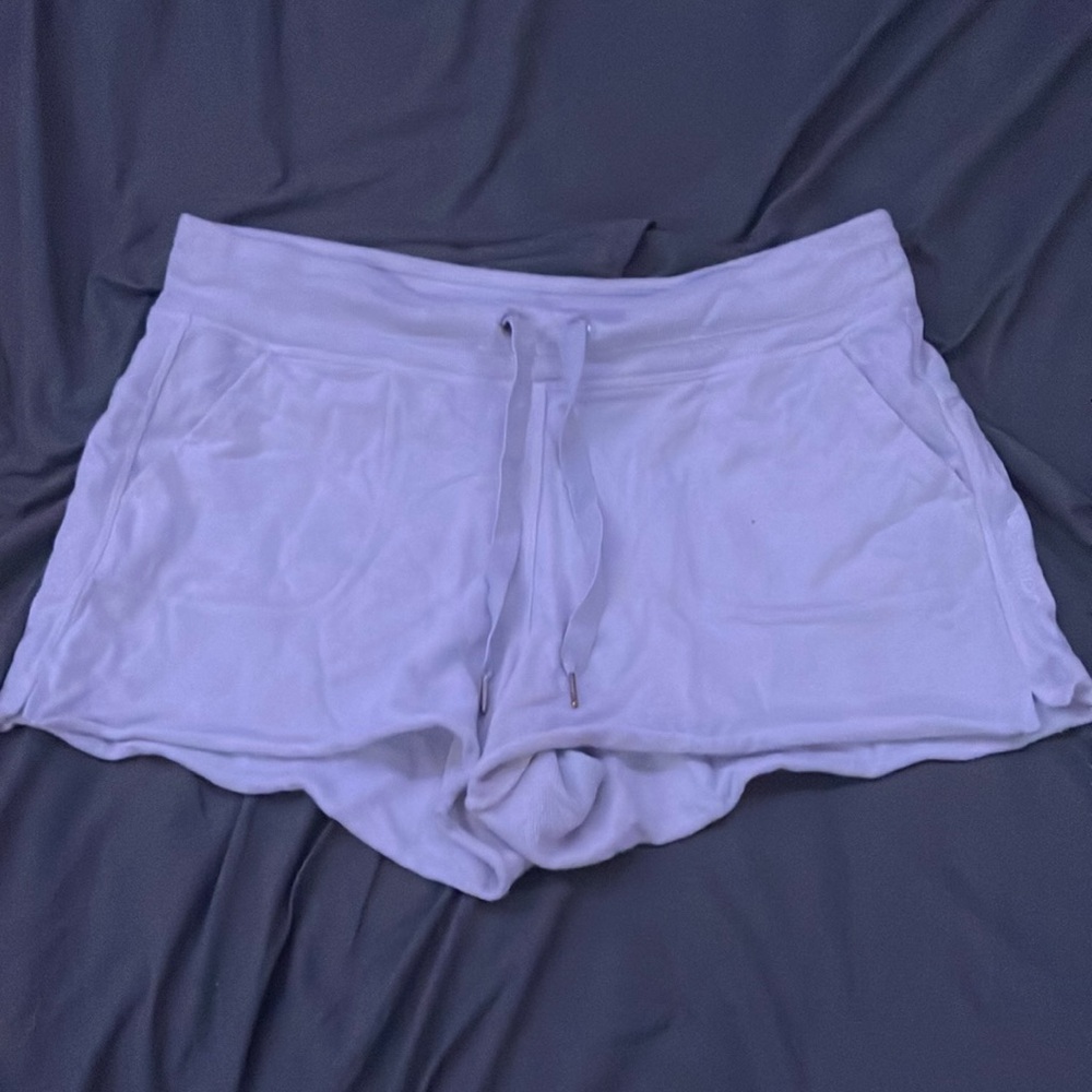 White baggy shorts